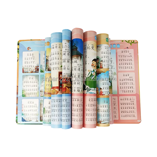 Custom High Quality English Audio E-books Early Educational Touch Screen Electronic Learning Reading Book For Kid
