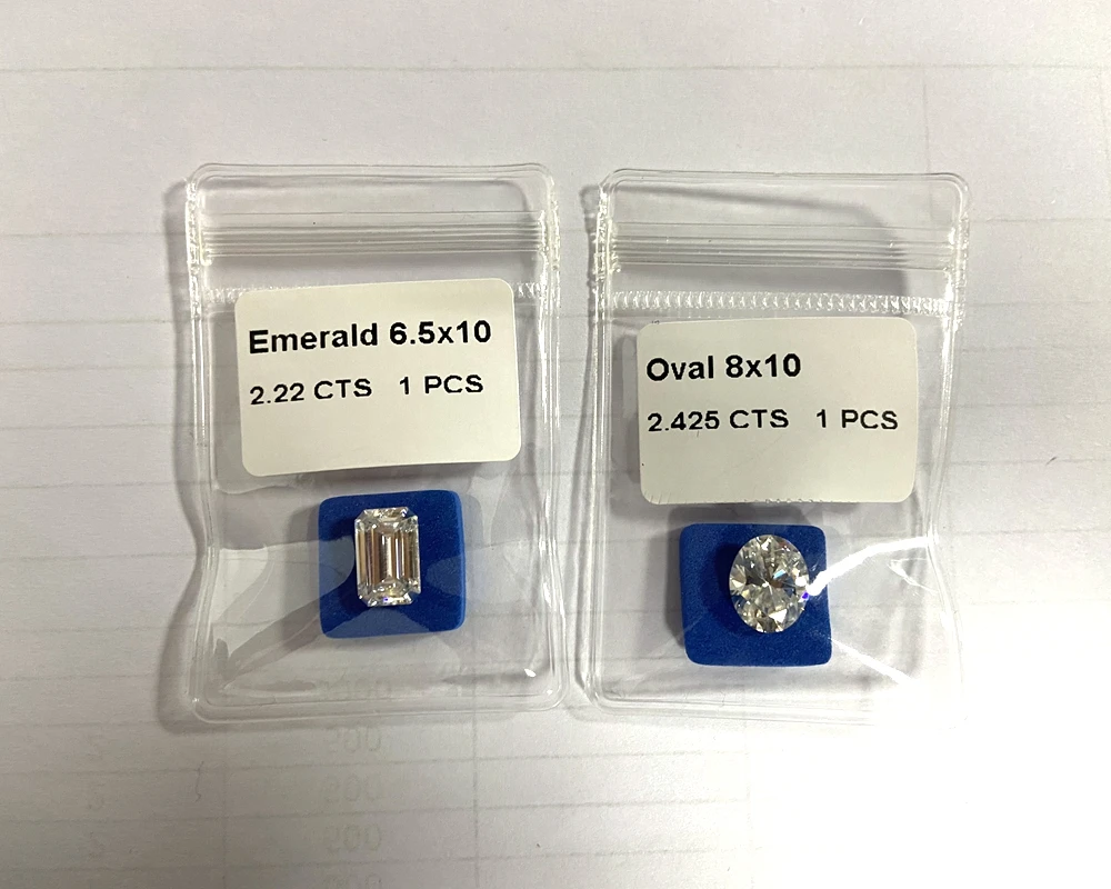  Оптовая продажа 1 карат свободные Moissanite круглые 6 5 мм белый синтетический алмаз
