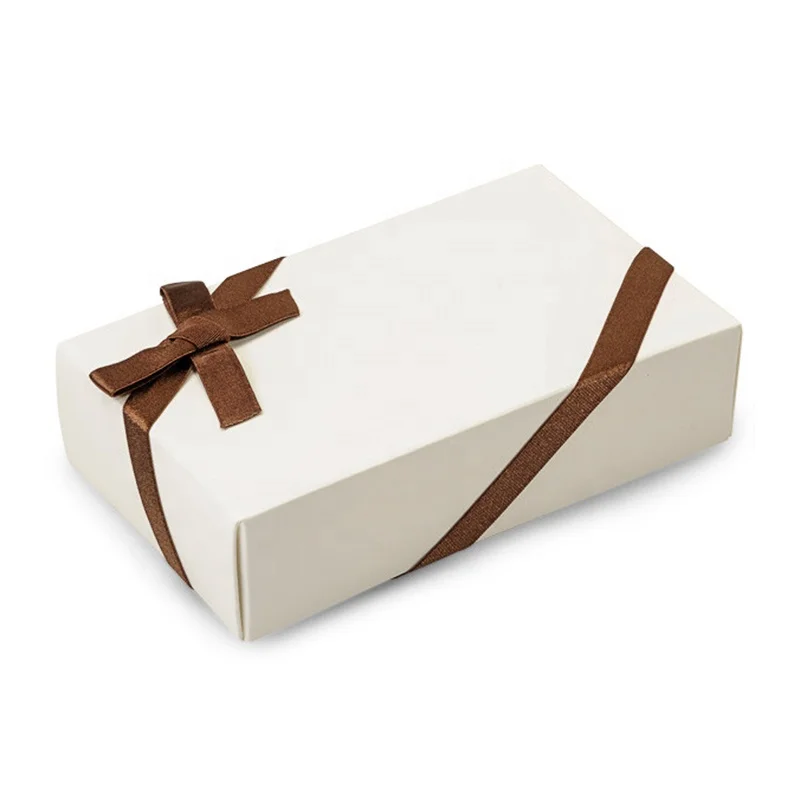 pre-tied satin ribbon elastic bow with stretch loop for gift box decorative