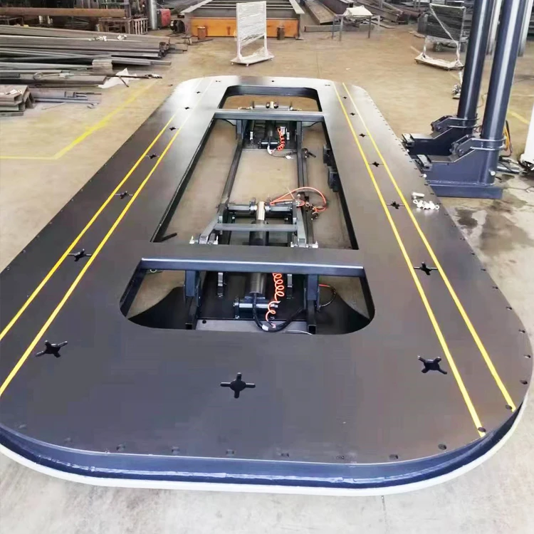 whole platform lifting electric pump penumatic  pump  Car Body Collision Repair Frame Bench/Auto Chassis Pulling Machine