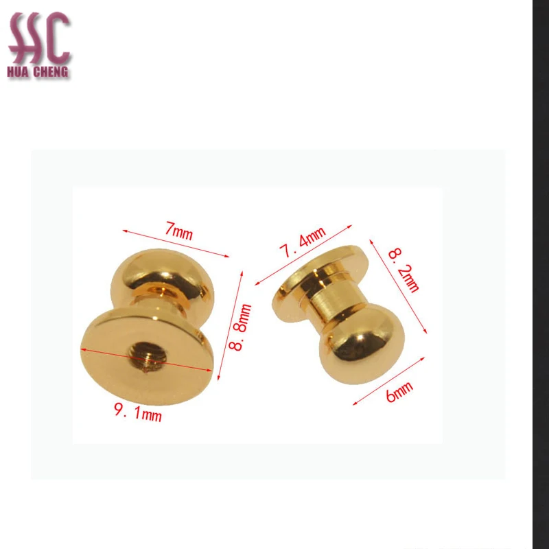 brass bag/handbag screws rivets,screw rivets for leather bags