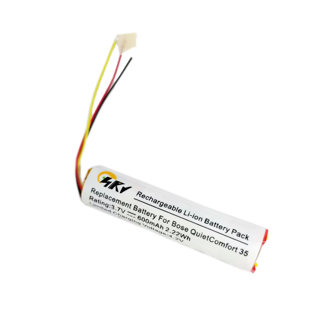 
3.7V Rechargeable lipo replacement headset Battery For Bose QuietComfort QC35 & QC35 II Accumulator 