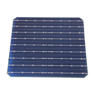 with high efficiency solar mono-crystalline 166mm*166mm solar cell 9bb photovoltaic solar wafer for DIY solar power system