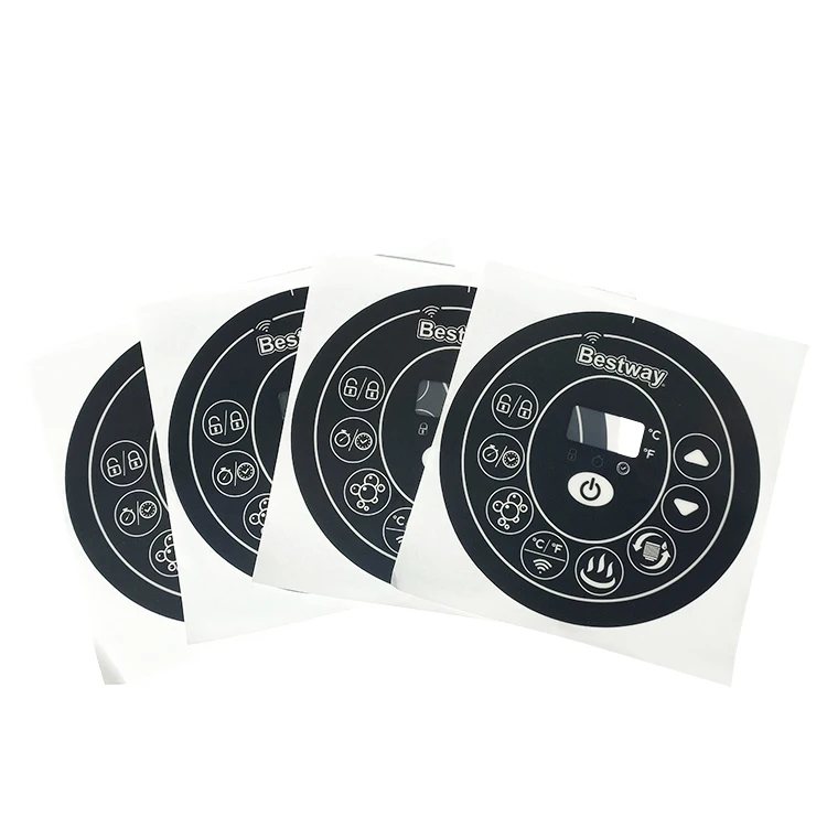 Custom Waterproof Printing Adhesive Label Printing  Front Control Panel Adhesive Label Sticker Panel Labels For controller