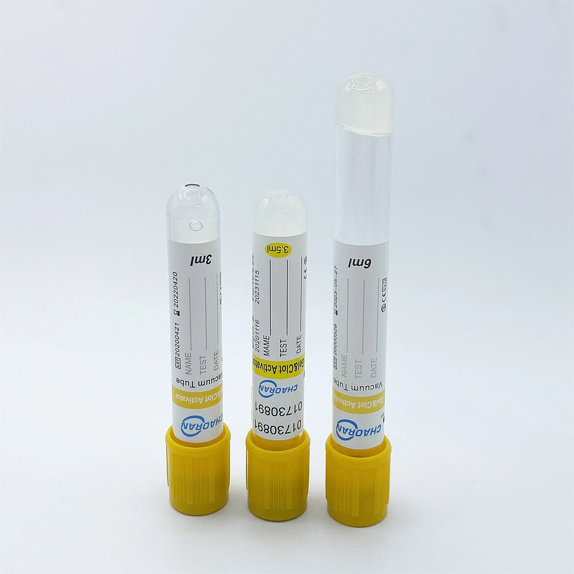 blood collection tube plain vacuum blood collection tube red blood test tube