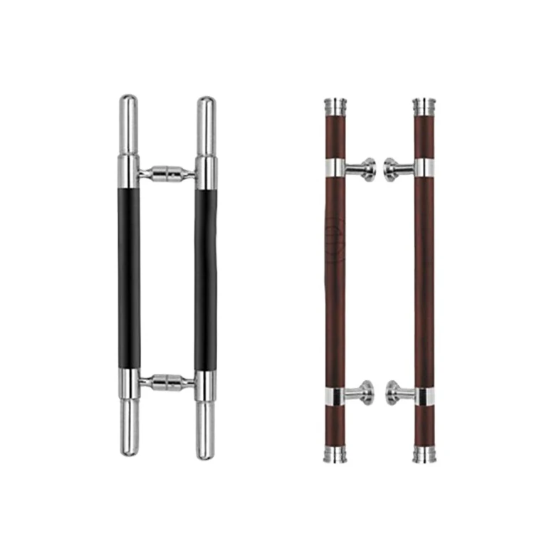 Wholesale China durablel sus 304 cold room door handle set,black door handle