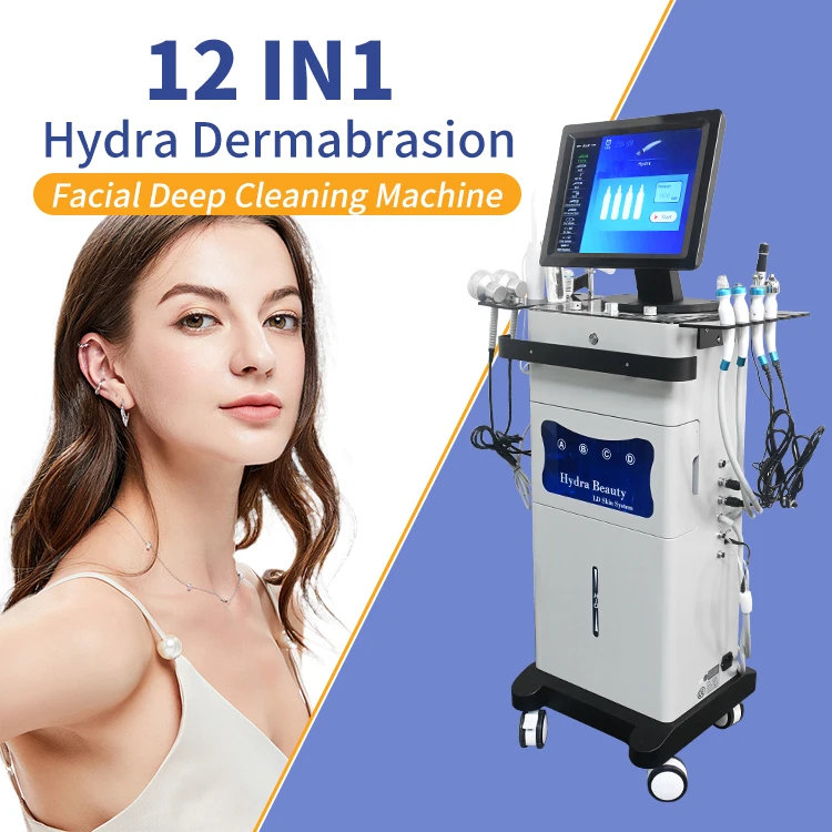 Hot Selling Products Skin Care Hydra Oxygen Jet Dermabrasion Machine Skin Peel 14 in 1 Hydro Facial Beauty Machine