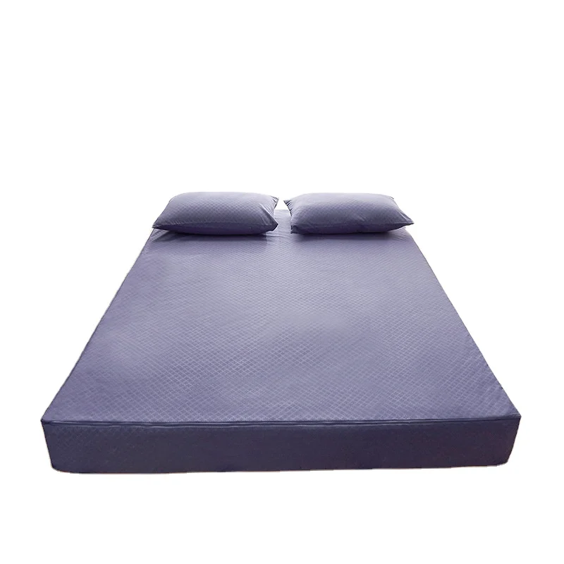 
King Queen Fitted Sheet Single Bed Fitted Soft Wrinkle Free Sheet Waterproof Bedspread 