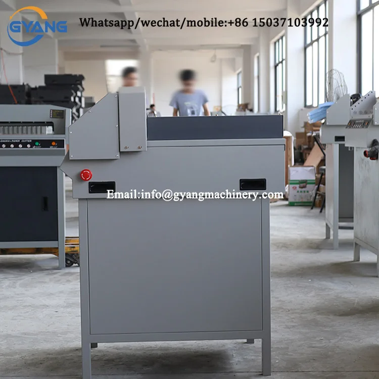 Factory Price Electric Mute Office Use Guillotine Auto Paper Cutter With 7 Inch Touch Screen