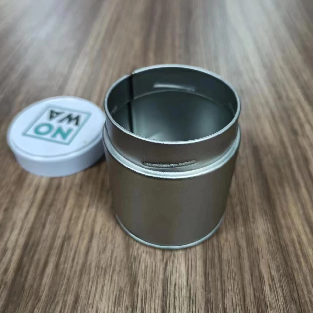Wholesale Custom Logo 30g 50g 60g 100g Matcha Tea Can For Round Tea Tin Canister Multi Color Tin Box