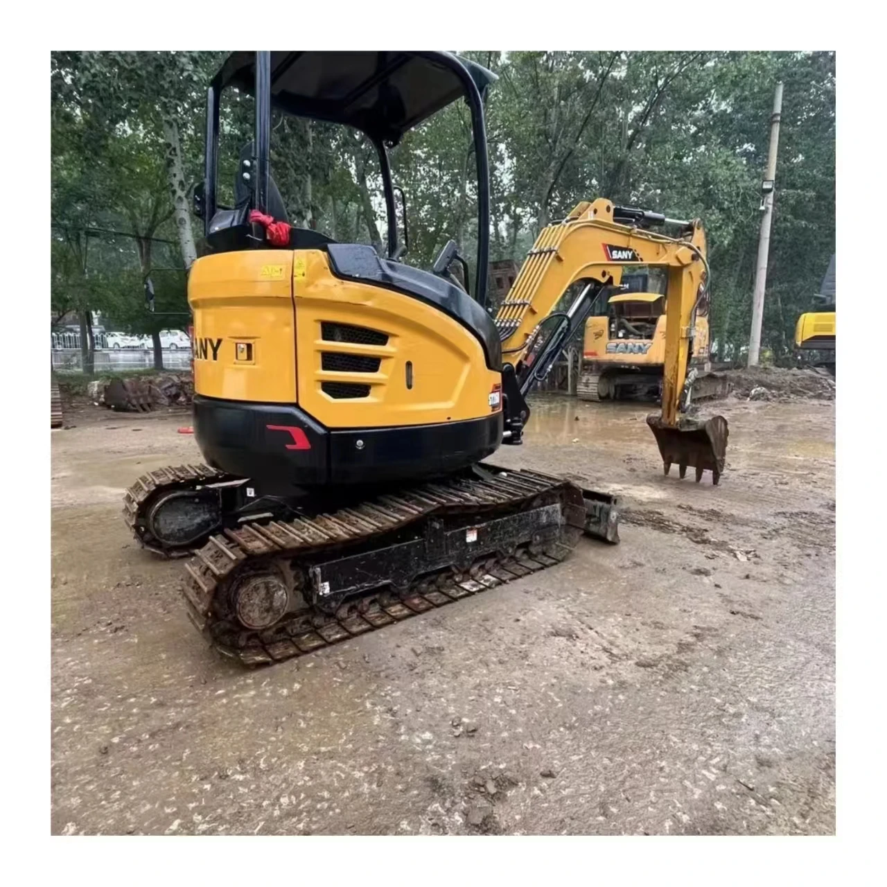 China brand Sany sy26U mini crawler excavator Brand new Cheap 2.6ton digger Sany sy 26u
