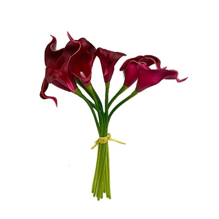 36cm Bouquet 8 Heads Real Touch Plants Durable Artificial Plastic Flowers For Decoration