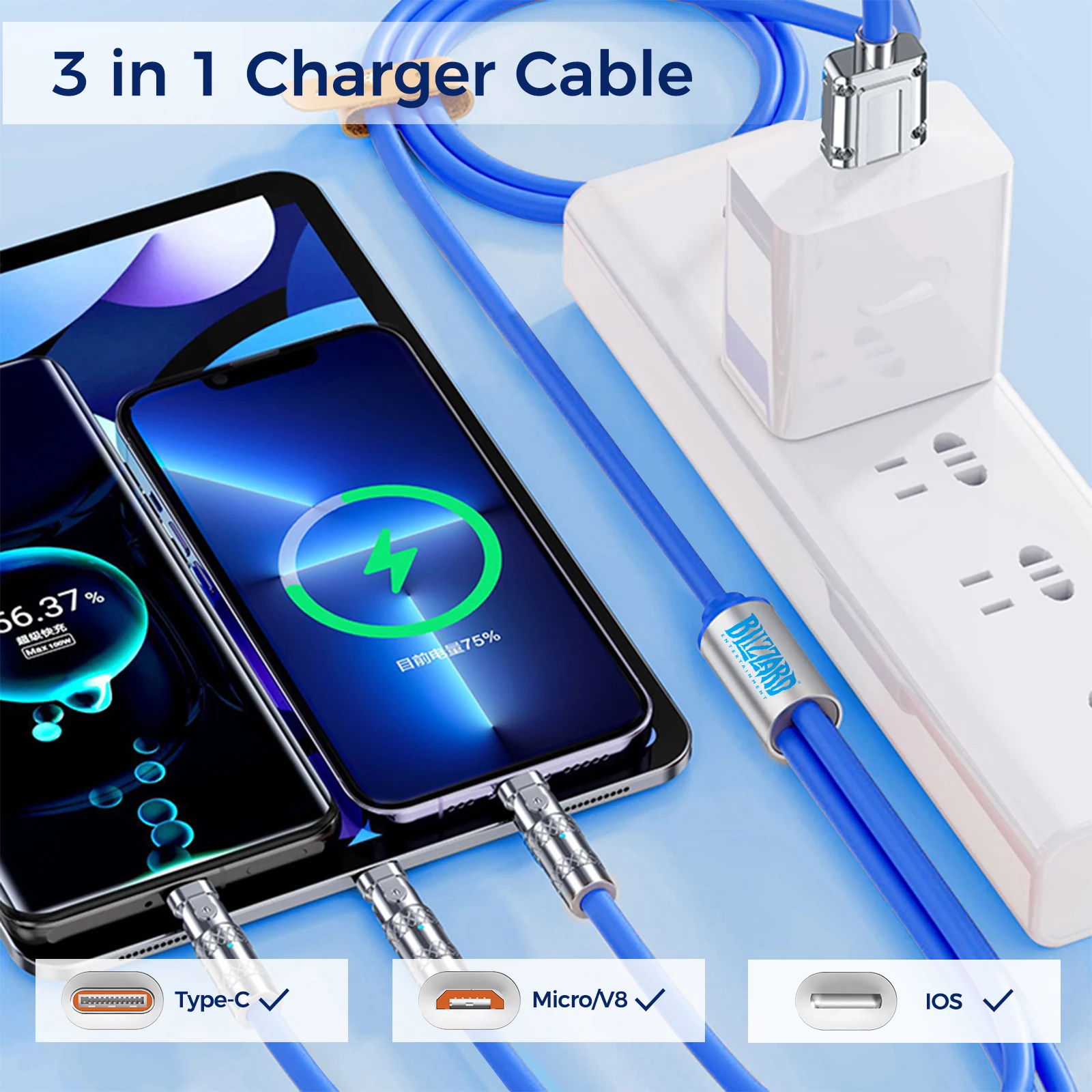 2024 Popular OEM Logo Executive Gift Sets Power Bank Corporate Business Promotion Gifts 3in1 USB Charging Cable Gaming Set