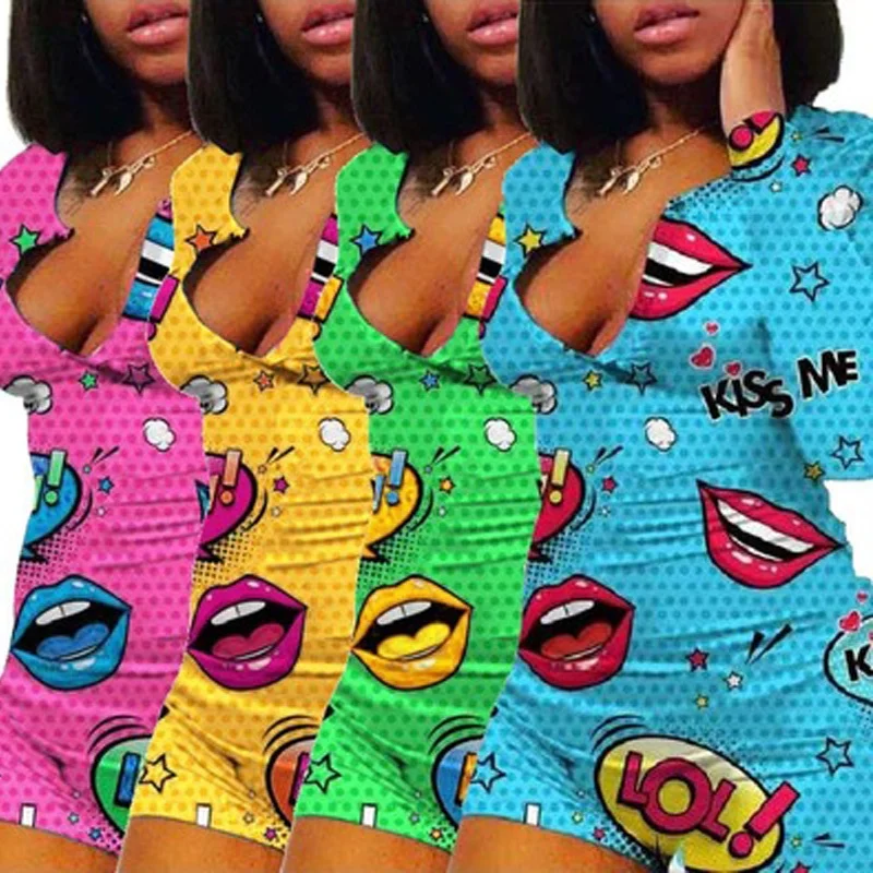 
2021 summer wears rugrats onsie adult onesie pajamas sleepwear onesie for women 