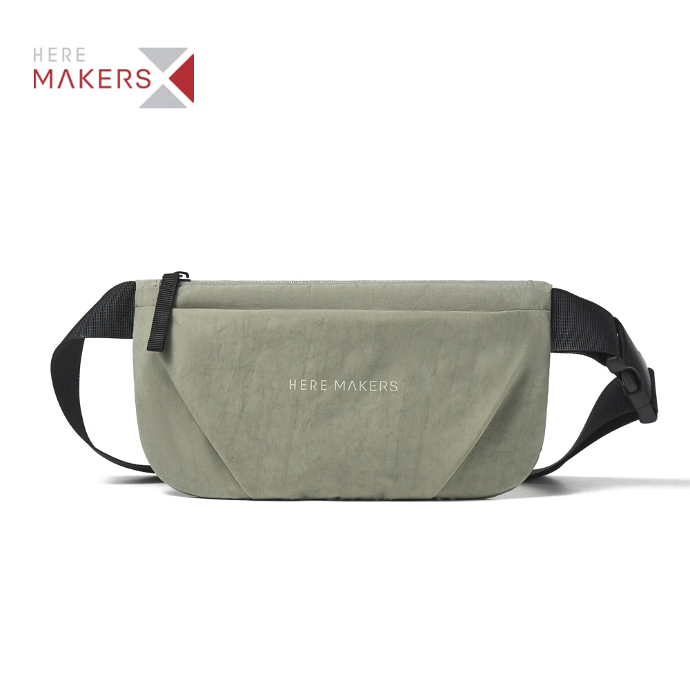 High quality Customize Logo Multi Function Zipper Unisex Bum Bag Fanny Pack Waterproof Nylon Sports Waist Pack Bag