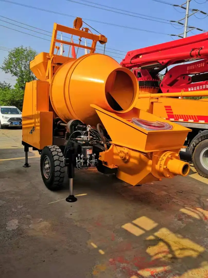 JBT40 mobile concrete mixer pump factory price