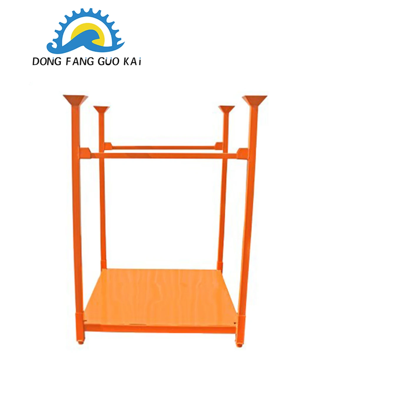 JiaGong High Cost Performance Durable Various Use Pallet Converter Folding Logistic Steel Tyre Storage Stacking Racks