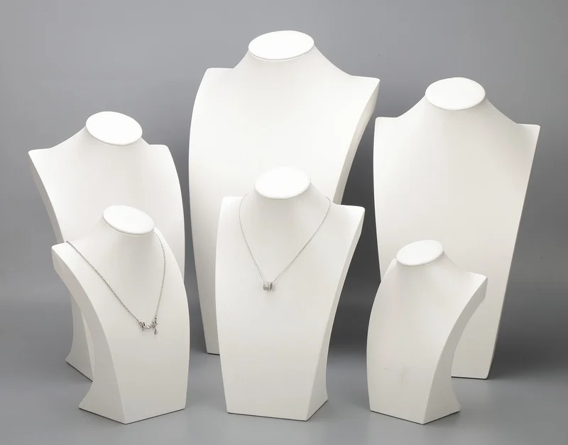 jewelry display neck necklace bust jewelry necklace display mannequin dummy necklace display stand