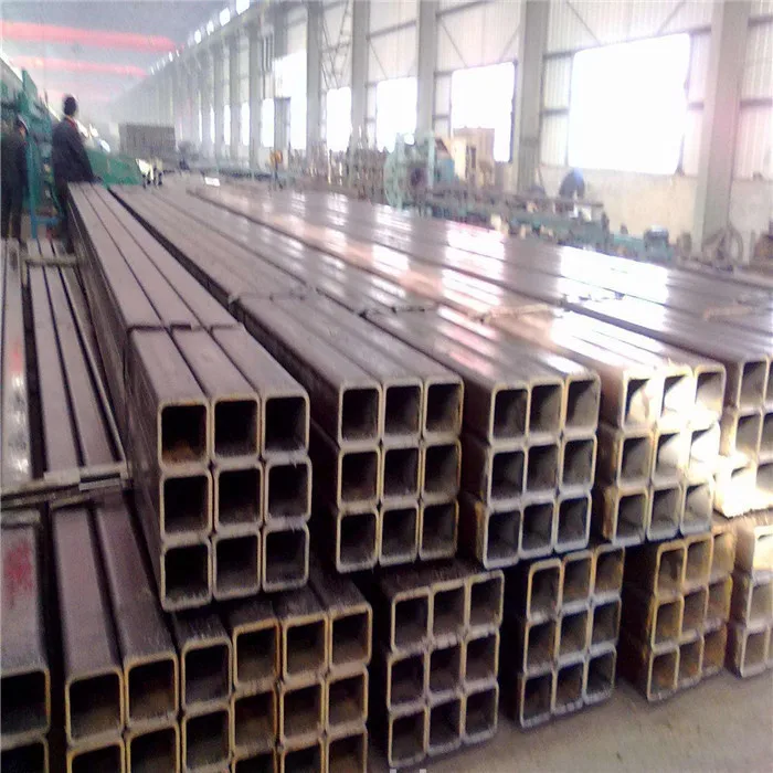 China Black Square Steel Pipe Square Tube Steel Pipe Hollow Black Square Tube Erw Pipe And Tube