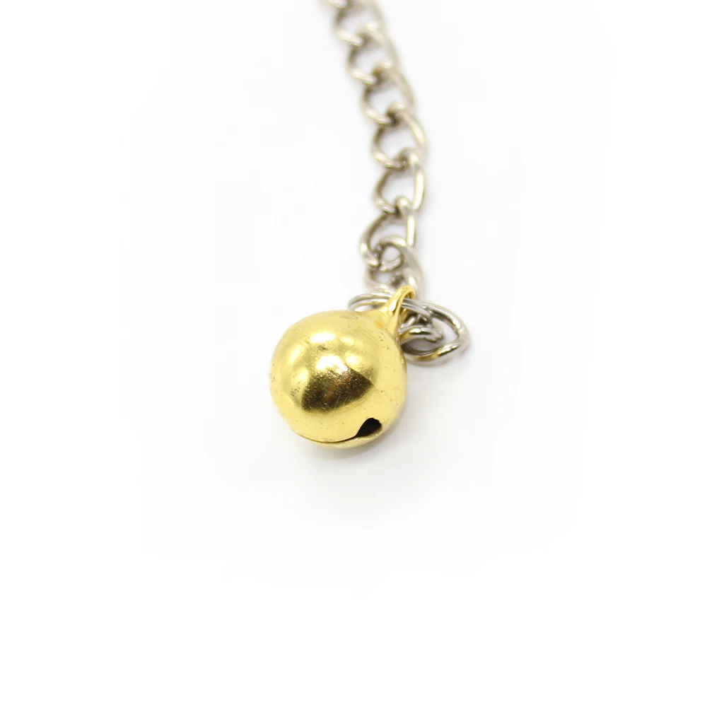 Metal Chain Bells Double Nipple Clips Restraint Body Piercing Nipple Piercing BDSM Fetish Role Playing Couples Slave Sex Bondage