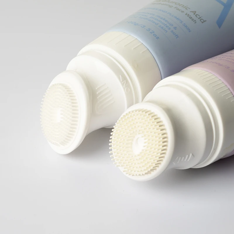 Price Cosmetic Plastic Tube for Cosmetic Skin Care Container With Silicone Brush Twist Lock Cosmetic Tube