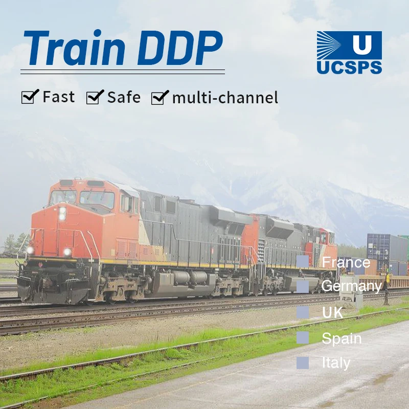 Railway forwarding agent ddp logistics service from China to Poland Germany
