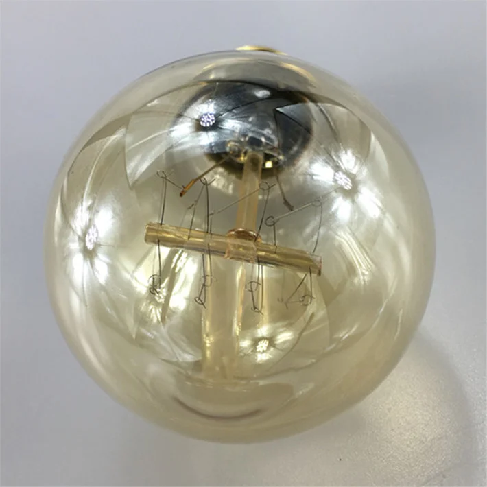 CE Certificate 25W 40W 60W 110V 220V E26 E27 B22 A19 Vintage Carbon Filament Edison Bulb