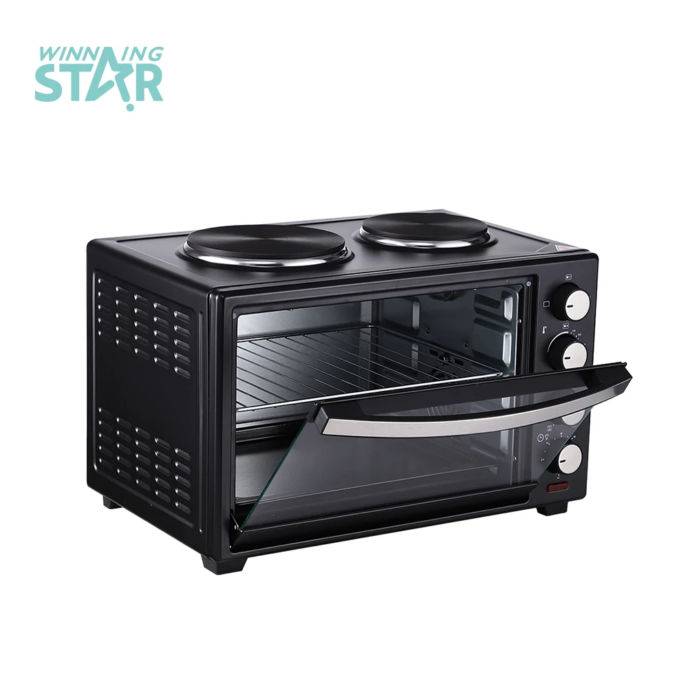  ST-9601 Winner Star VDE портативная электрическая духовка с двумя горячими пластинами для приготовления