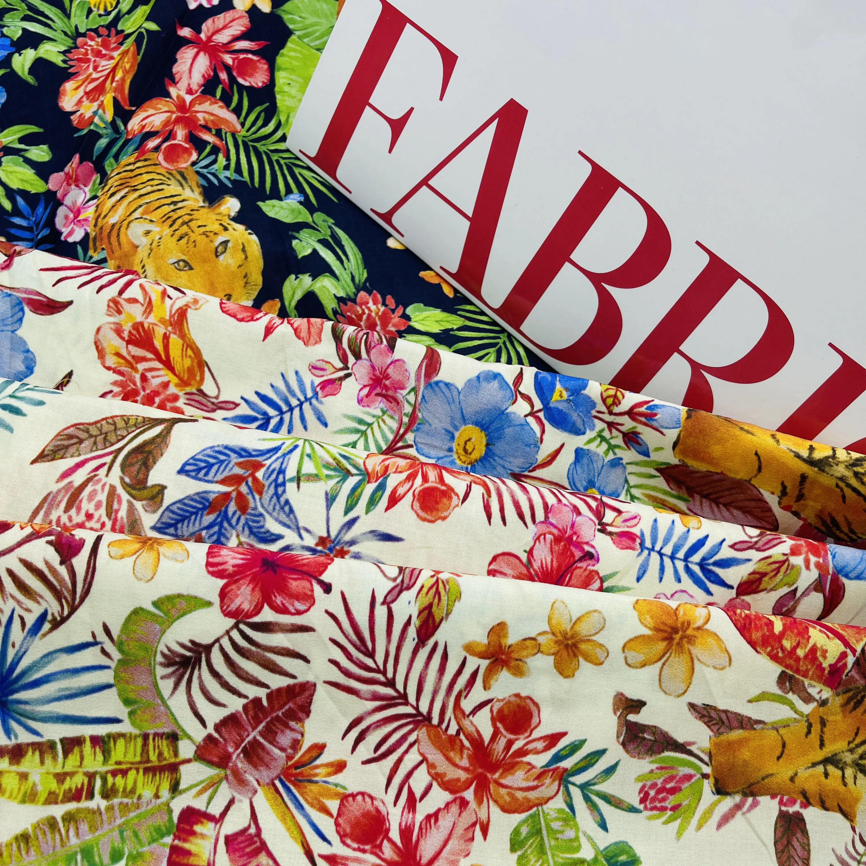 Multi-color option Free samples pure organic cotton digital liberty fabric printing on liberty London fabric