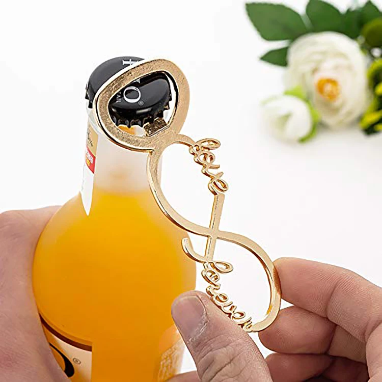 Bottle Opener For Guests Wedding Gifts Souvenirs Love Forever Bottle Opener