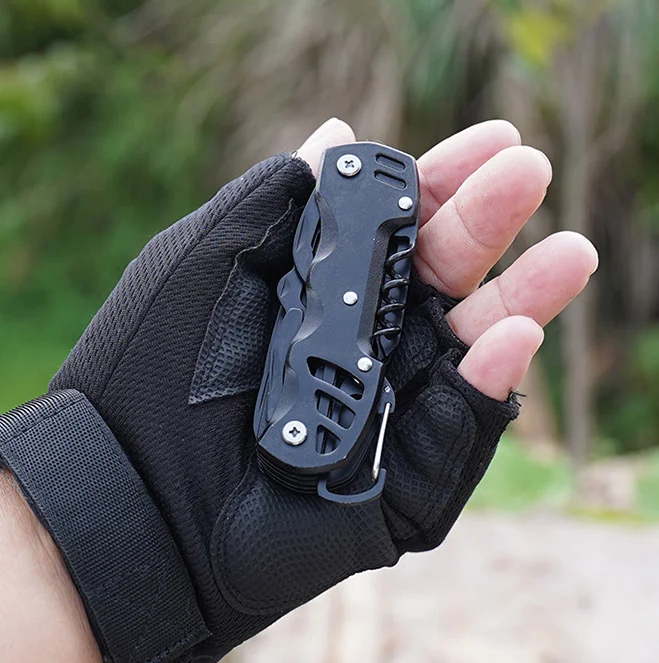 Swiss Manufacturer 12-Inch Stainless Steel EDC Combination Multi-Functional Outdoor Repair Knife DIY OEM Customizable Features