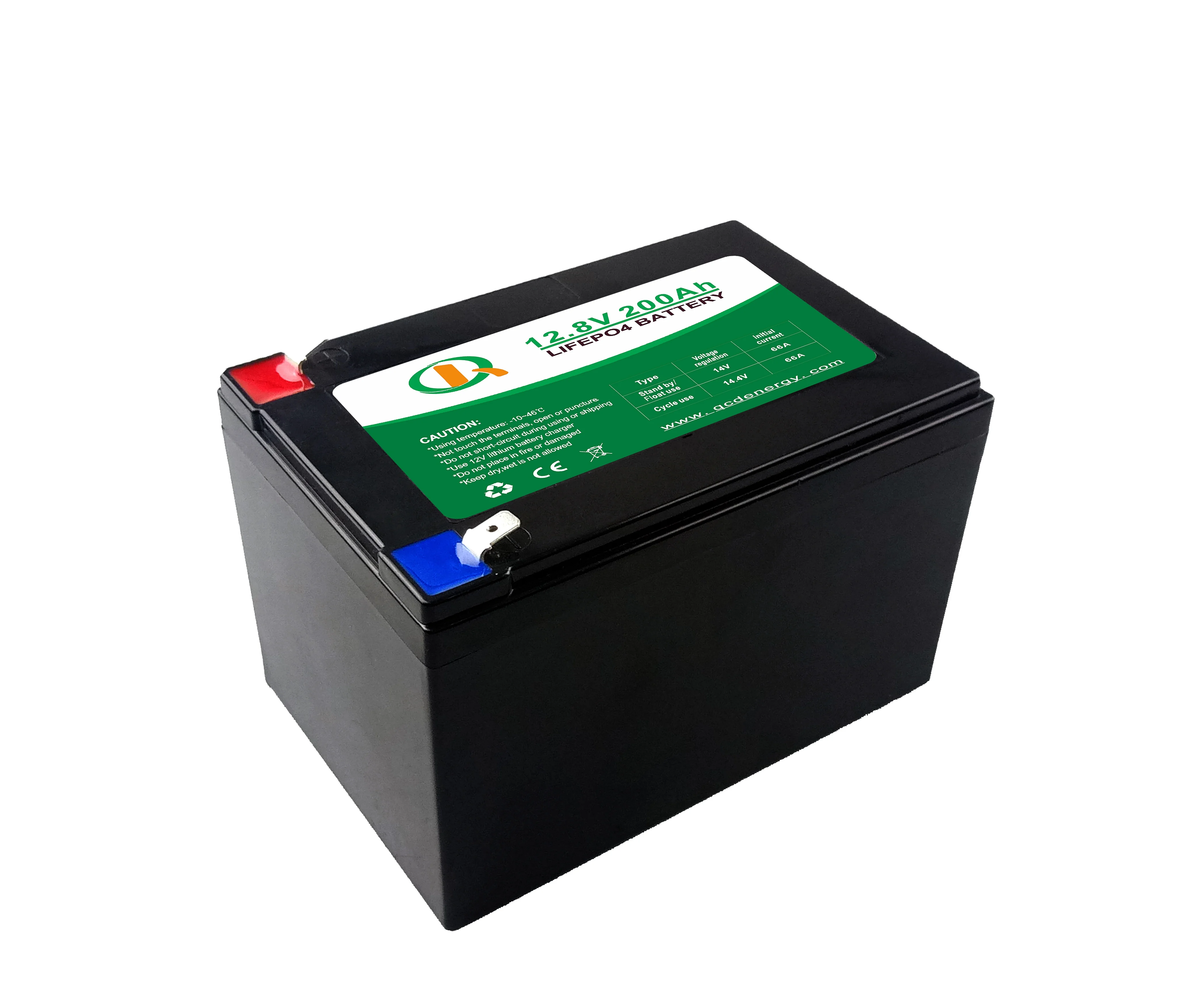 Свинцово-кислотная аккумуляторная батарея lifepo4 12 В 200 ач с функцией связи