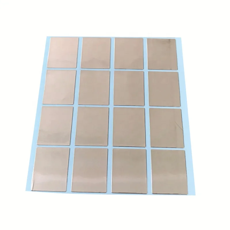 Customized Conductive Copper Foil Aluminum Tape Touch Button Copper Foil Self-Adhesive Gasket