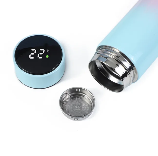 Factory sport 304 stainless steel intelligent Insulation water bottle Outdoor travel Unique LED Temperature Display Vacuum Flask