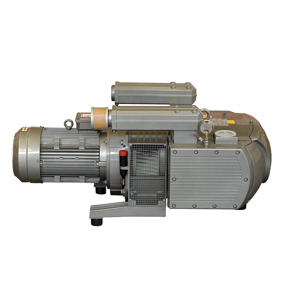 5.5KW Золотой мост 250 m3/h KVF250 сухие Безмасляные ротационные лопастные вакуумные насосы для деревообрабатывающий станок с ЧПУ