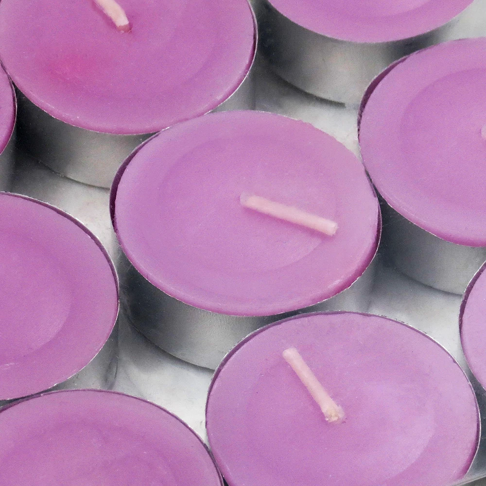 12g paraffin wax lavender scented tealight candles