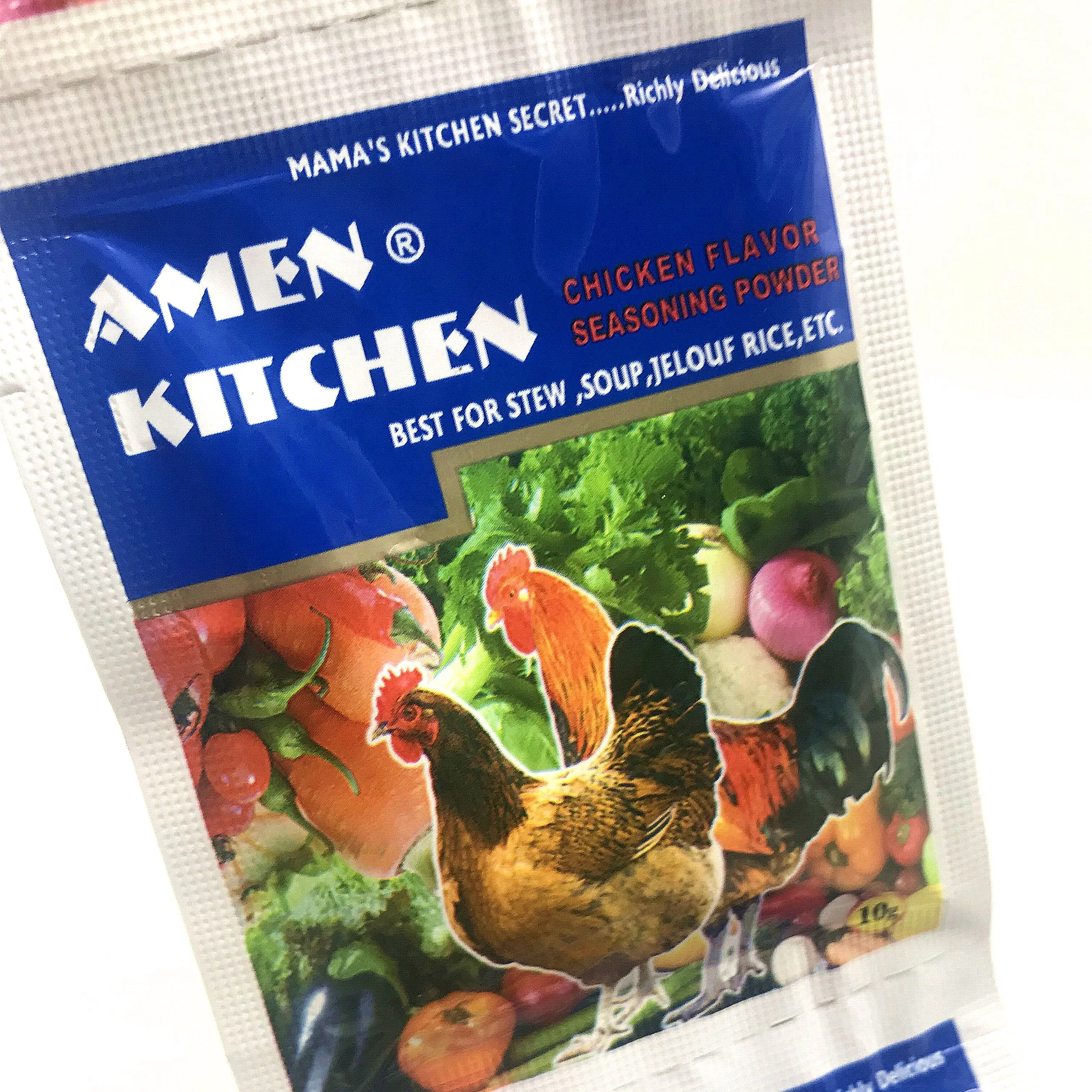 Shrimp Flavor Bouillon Seasoning Soup Powder 4g 10g Sachet Chicken Bouillon Powder For Halal African Muslim Cook