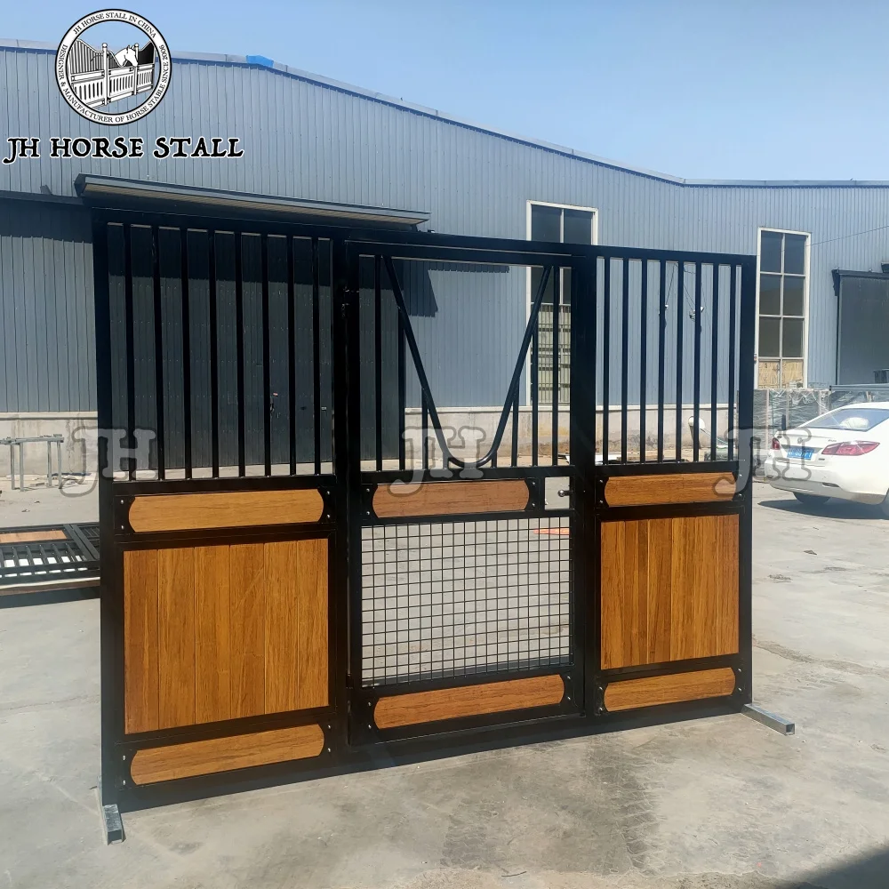 Customized Design Equine  Equipment Barn Horse Stable Box Horse Stalls Fronts Doors Back Side Panels for Sale