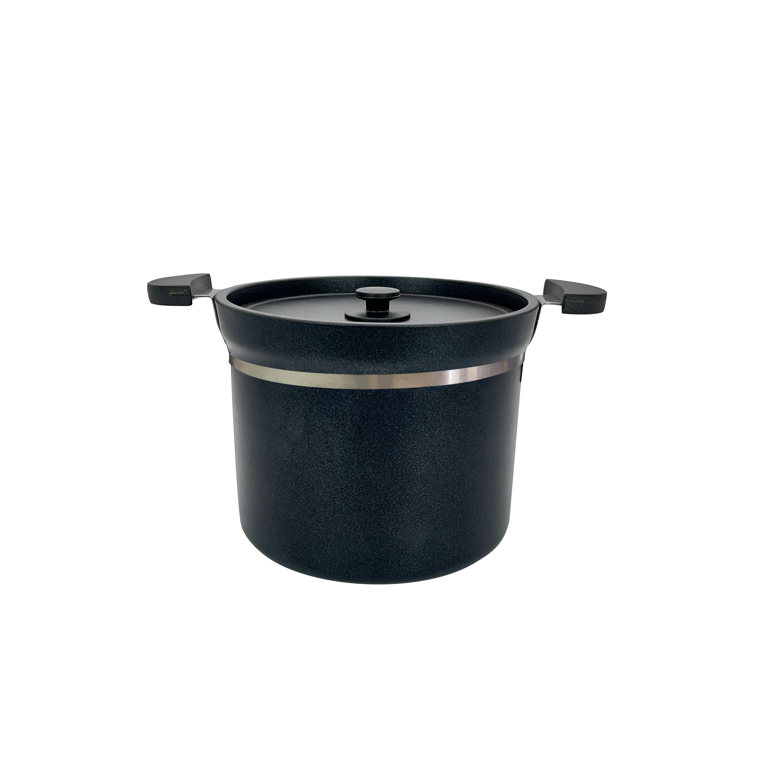 Online Wholesale Bamboo Charcoal Pot With Nanoceramic Coating 304 Vacuum Stainless Steel Outer Pot 7L 23cm