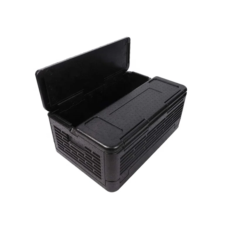 60L large size foldable EPP foam insulated flip epp box