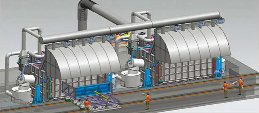 Scrap Copper Aluminium Melting Furnace