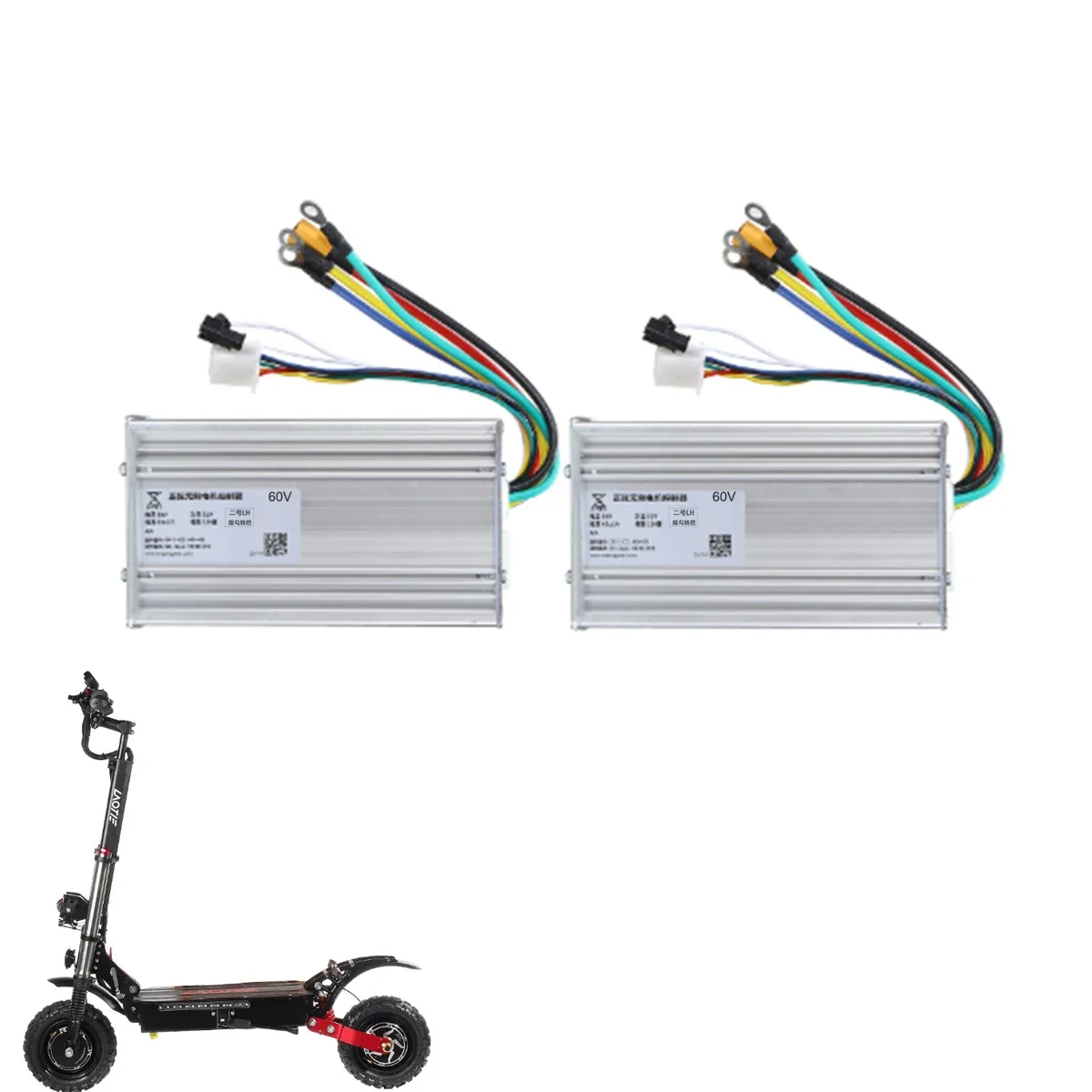2800W/3000W 60V 45/50A электрический бесщеточный контроллер двигателя постоянного тока комплект для электровелосипеда скутера