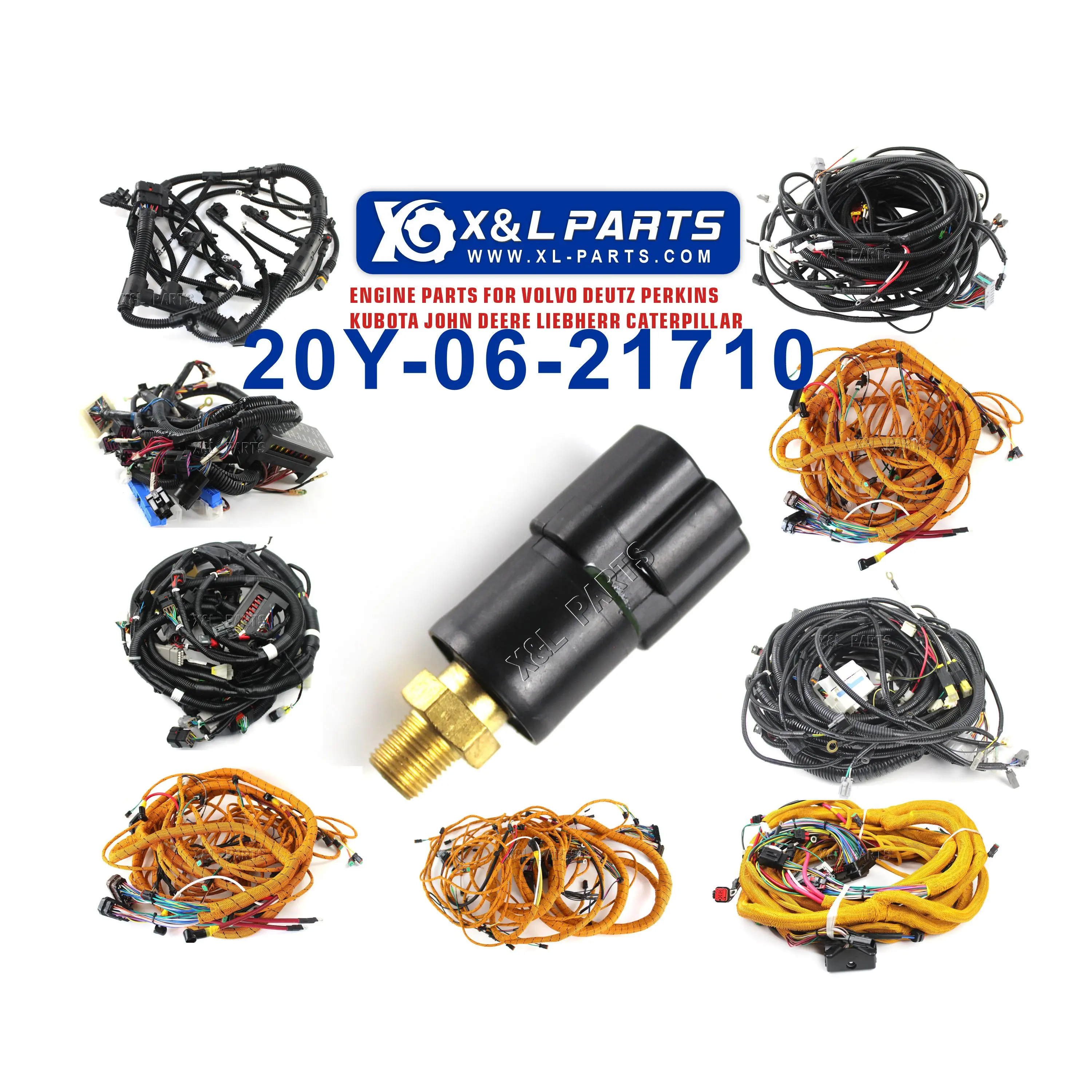 Переключатель датчика давления масла 20Y-06-21710 для Komatsu PC200-8 PC220-8 PC240-8 PC300-8 PC350-8 PC400-8 PC450-8