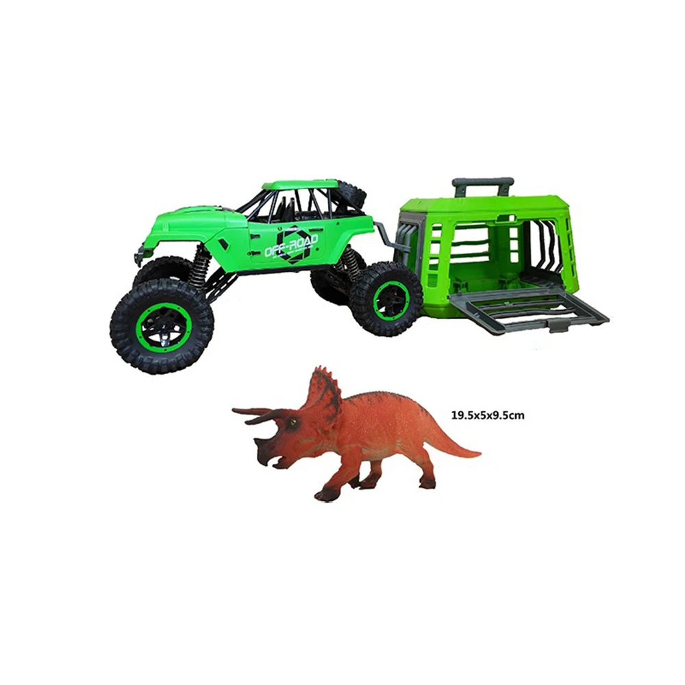 1:12 Big Remote Control Cars Off Road RC 4x4 Jeeps Dinosaurs Games W/USB And Battery