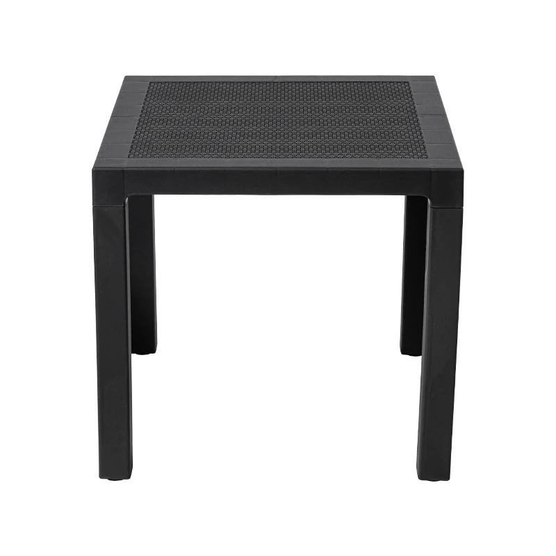 Высококачественная уличная мебель, Пластиковый садовый стол из ротанга, современный дизайн, уличный стол и стулья (1600329595385)