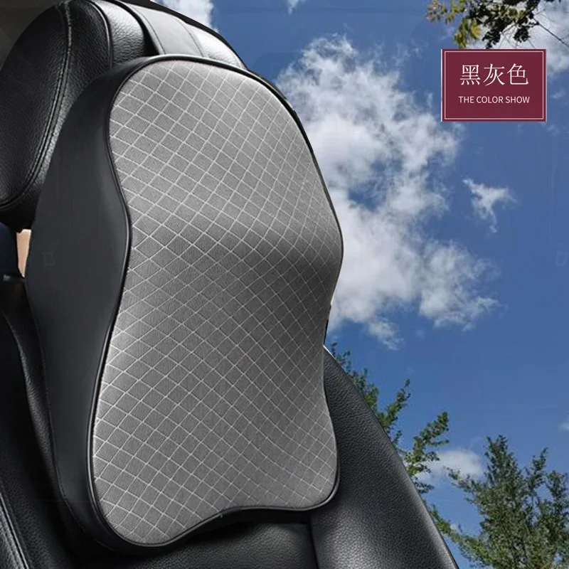 Fashion Comfortable Universal Car Seat Headrest Lumbar Support Memory Foam Car Neck Pillow For Car