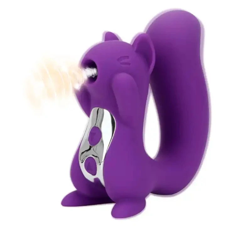 Multifunctional G Spot Clitoral Sucking Vibrator Adult Mini Vibrating Squirrel Suction Vibrator