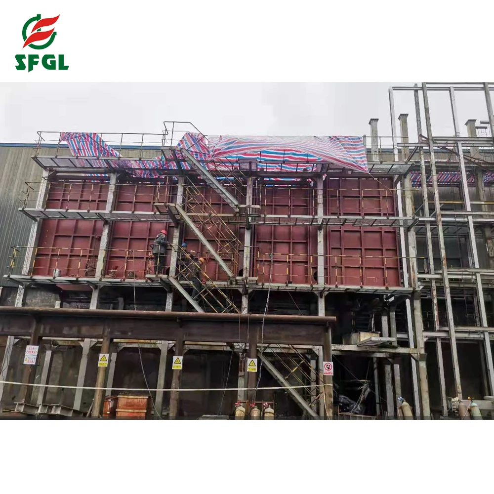Efficient Circulation Max. 9.81mpa Steel Structure Pressure Vessel Waste Heat Boiler