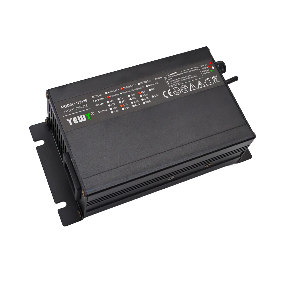 12.6V 16.8V lithium battery charger 110V 220V AC 12V 6A liion battery charger