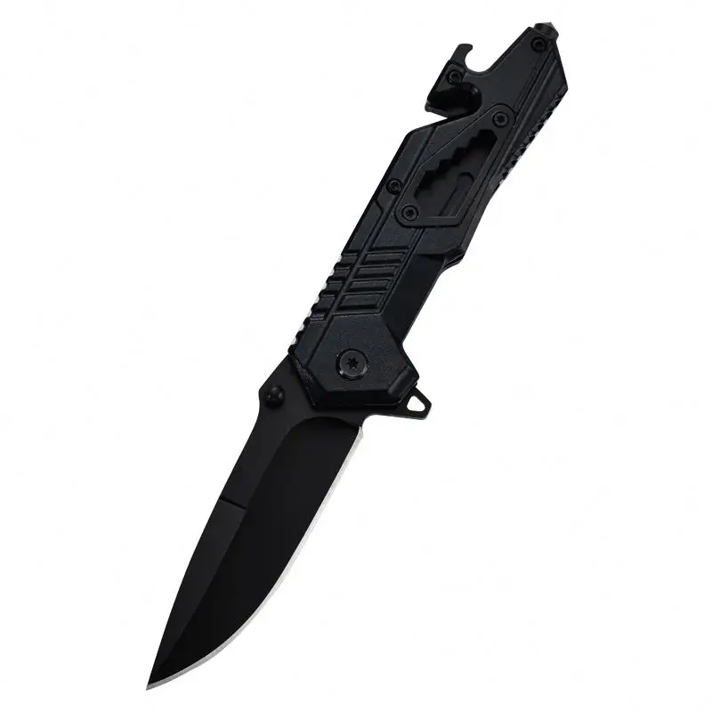 RANK1982 Folding Knife Survival Tactical Pocket Knife Stainless Steel Blade Camping Hiking Hunting Knives Outdoor Self-defense